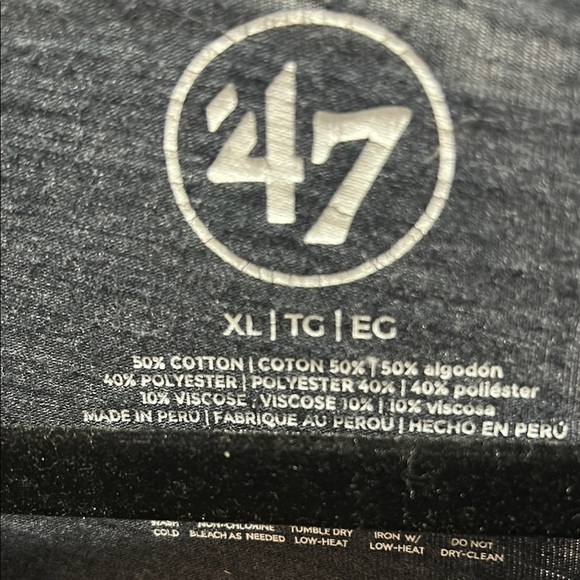 47 Brand Red Sox Short Sleeve Tee - Picture 3 of 3